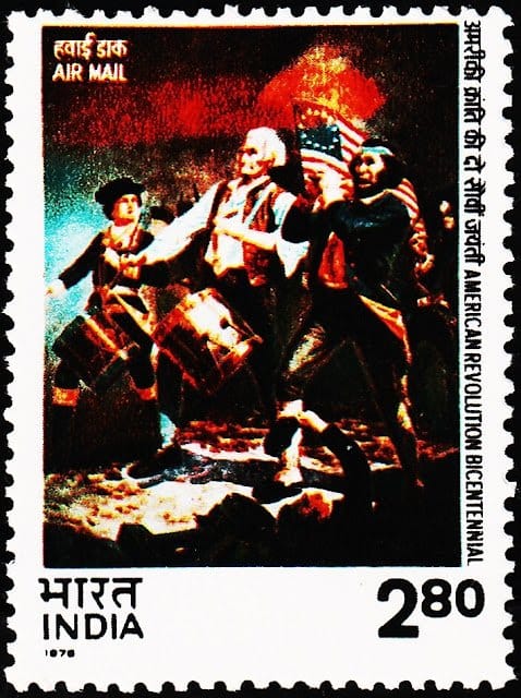 India Airmail stamps